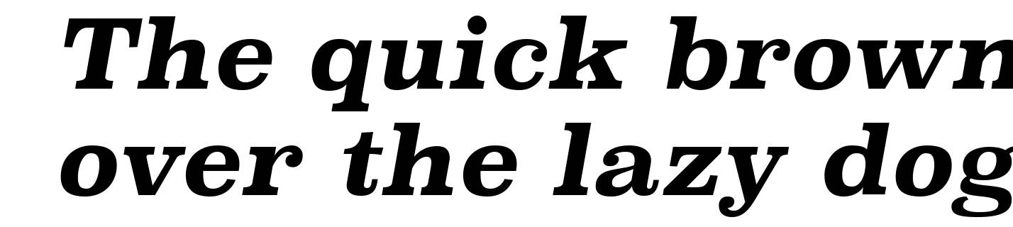 Superclarendon Rg Bold Italic