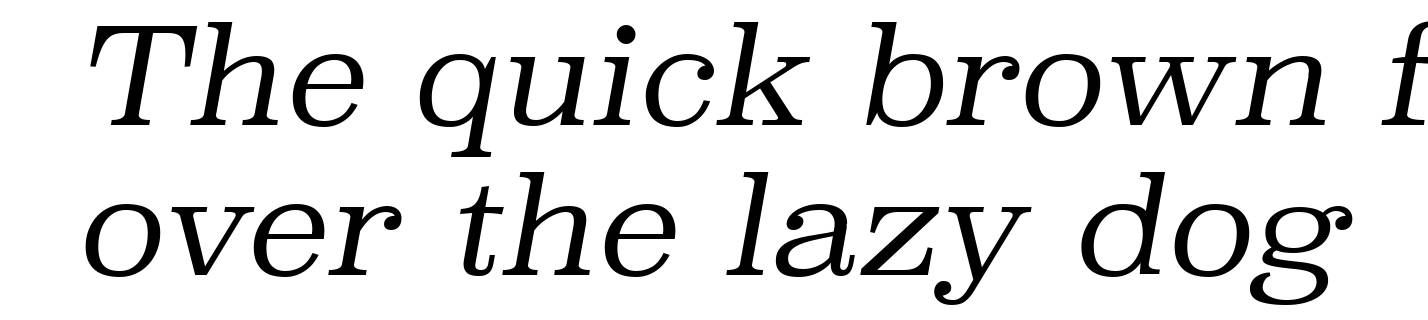 Superclarendon Lt Italic