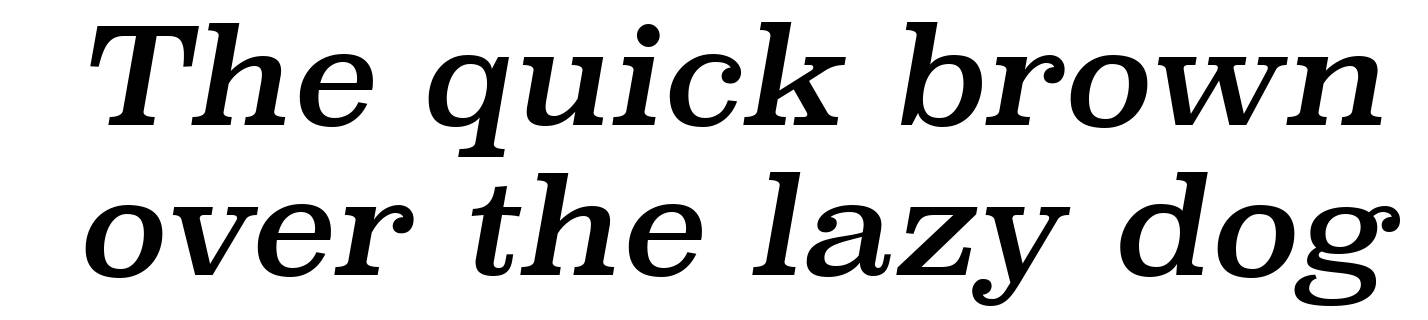 Superclarendon Rg Italic