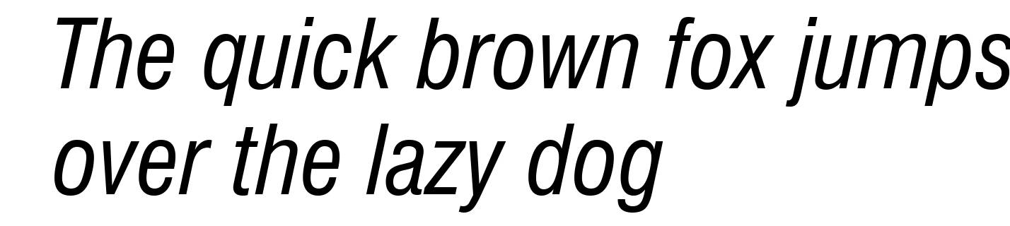 Swiss 721 Condensed Italic BT