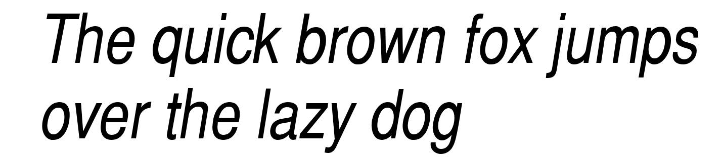 SwitzerlandNarrow Italic