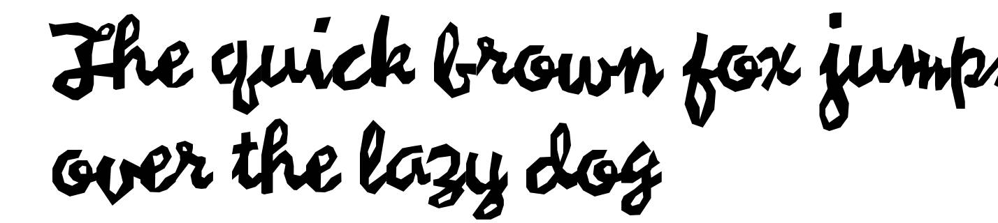 Syncopated Script