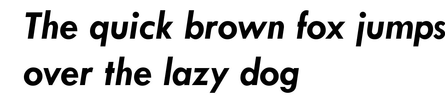 Tw Cen MT Bold Italic