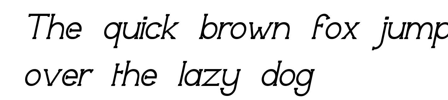 Technically Insane Italic