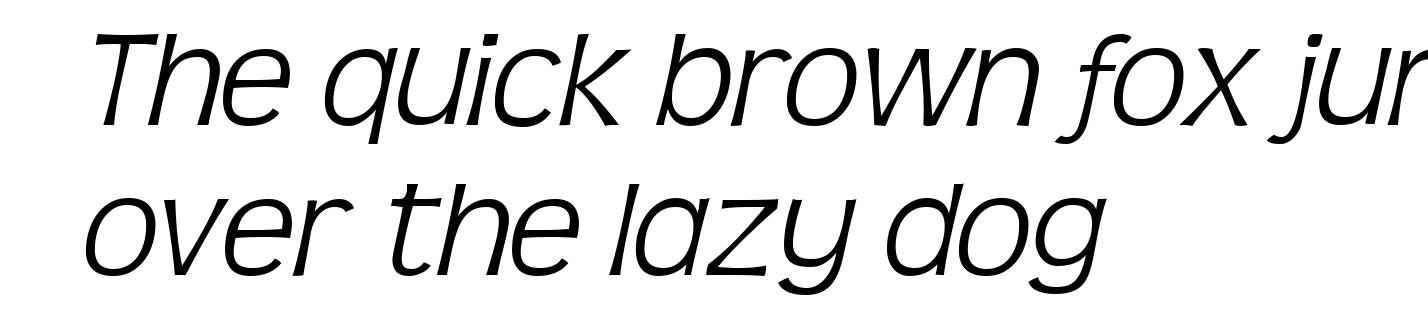 Teen Light Italic