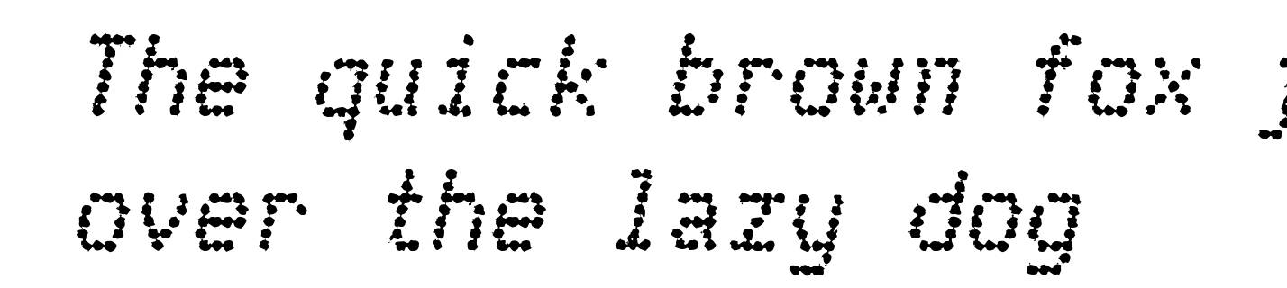 Telidon Ink Bold Italic