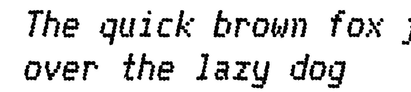 Telidon Ink Hv Italic