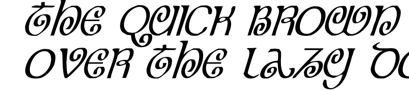 The Shire Condensed Italic