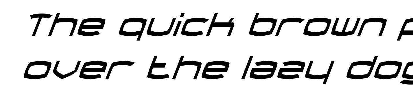 Thundergod Condensed Italic