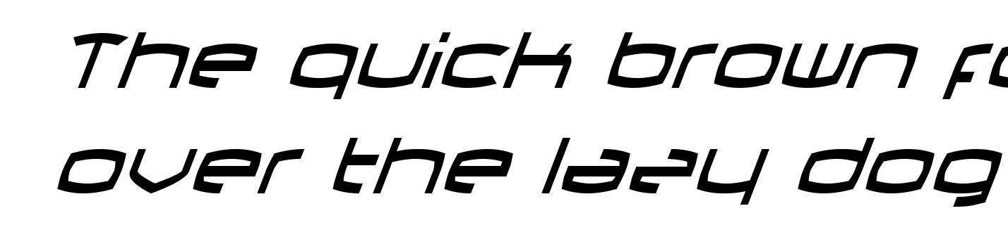Thundergod II Condensed Italic