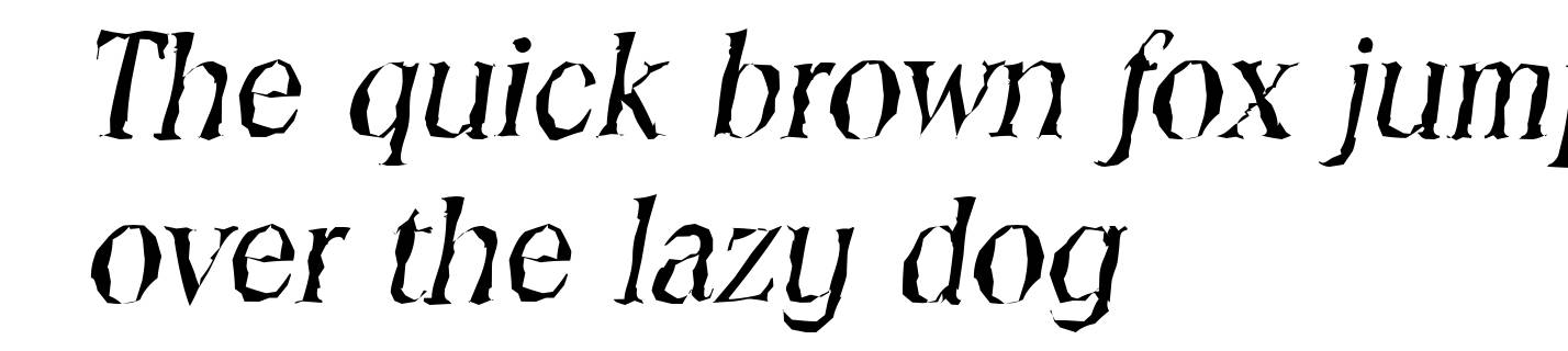ToledoRandom-Italic