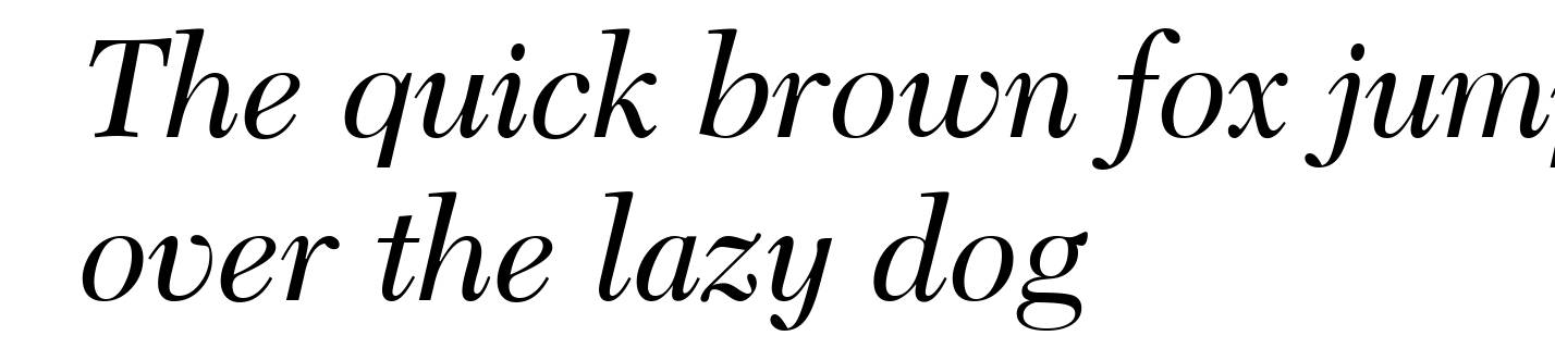 Transitional 511 Italic BT