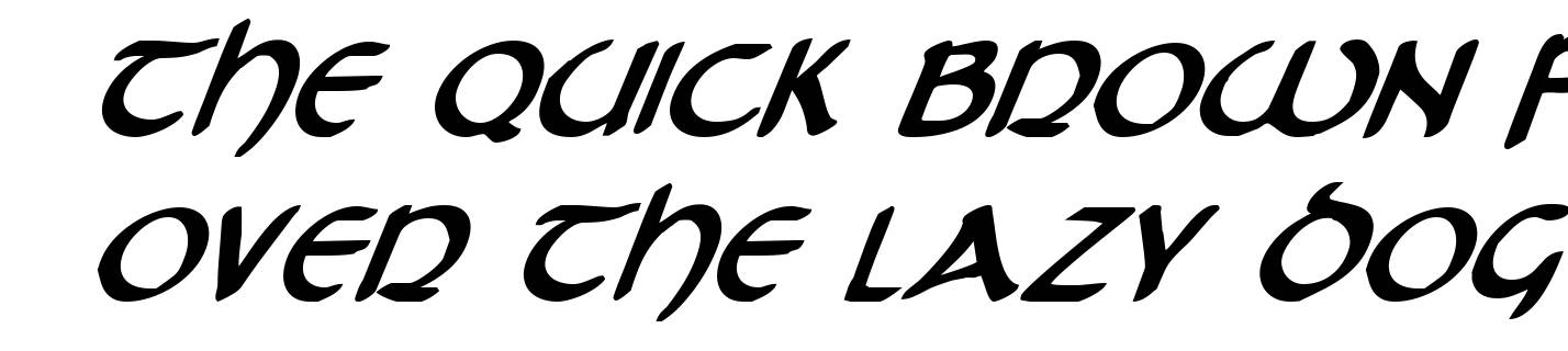 Tristram Bold Italic