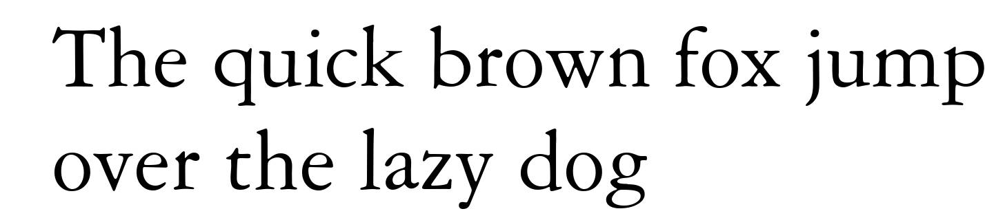 American Garamond BT