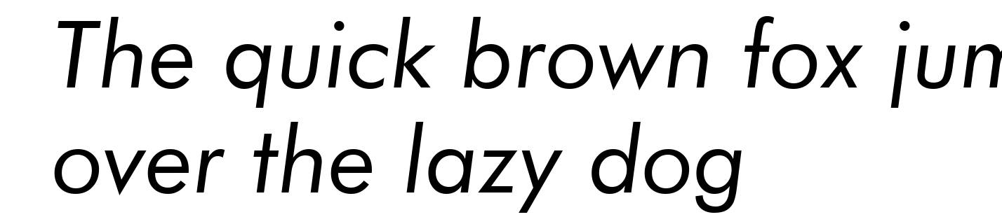 Futura Book Italic BT