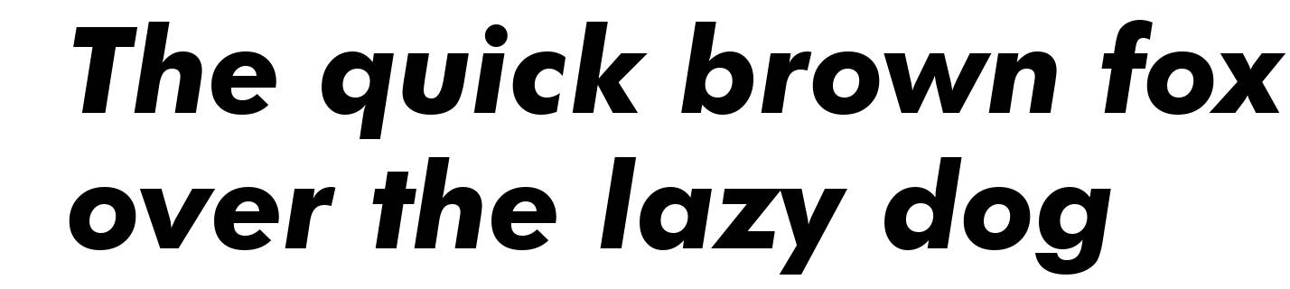 Futura Bold Italic BT