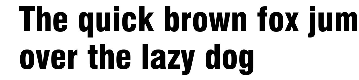 Swiss 721 Black Condensed BT
