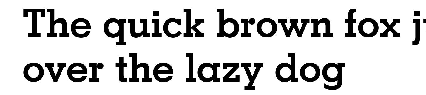 Geometric Slabserif 703 Bold BT