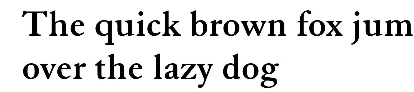 Elegant Garamond Bold BT