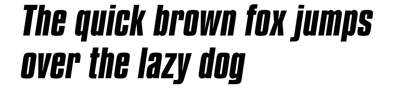Compacta Bold Italic BT