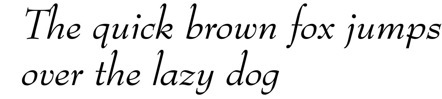 Bernhard Modern Italic BT