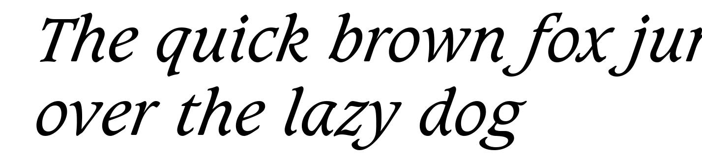 Caxton Book Italic BT