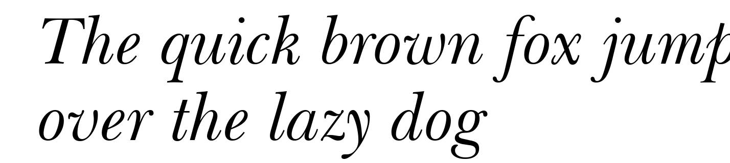 New Baskerville Italic BT