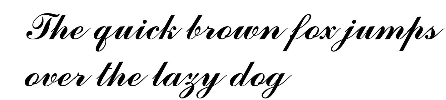 Commercial Script BT