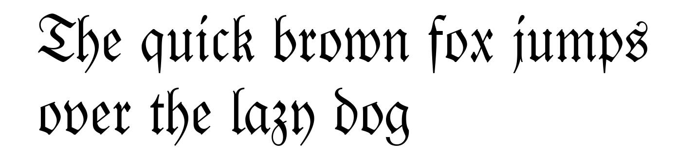 Fraktur BT