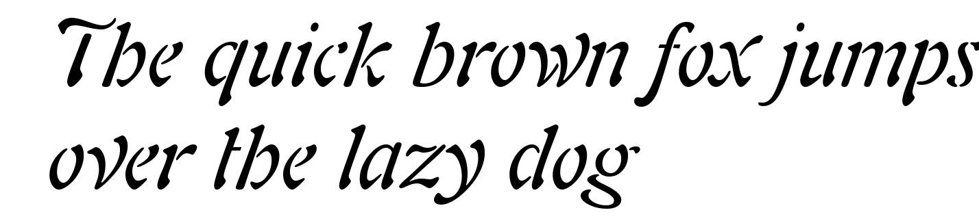 Freeform 721 Italic BT