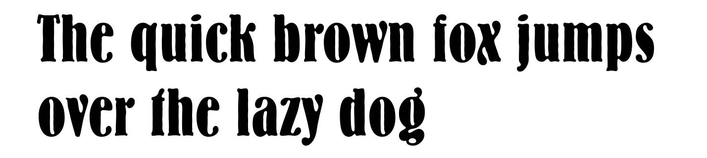 Bernhard Bold Condensed BT