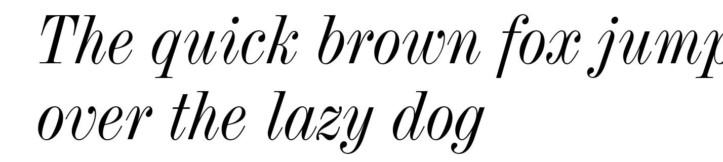 Industrial 736 Italic BT