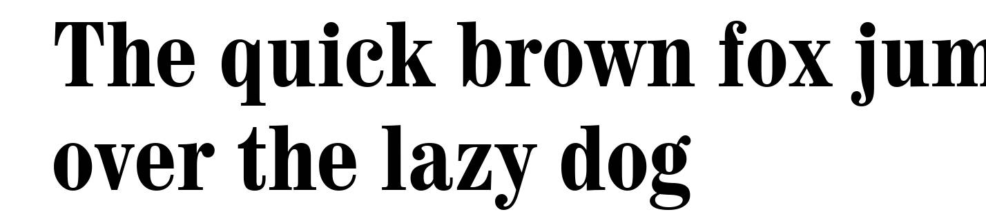Century 725 Bold Condensed BT