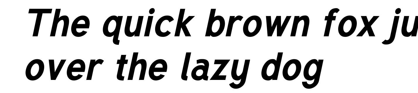 Tuffy Bold Italic