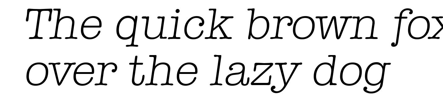 TypewriterSerial-Light-Italic