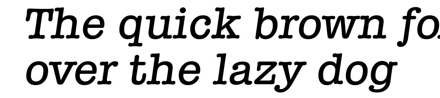 TypewriterSerial-Medium-Italic