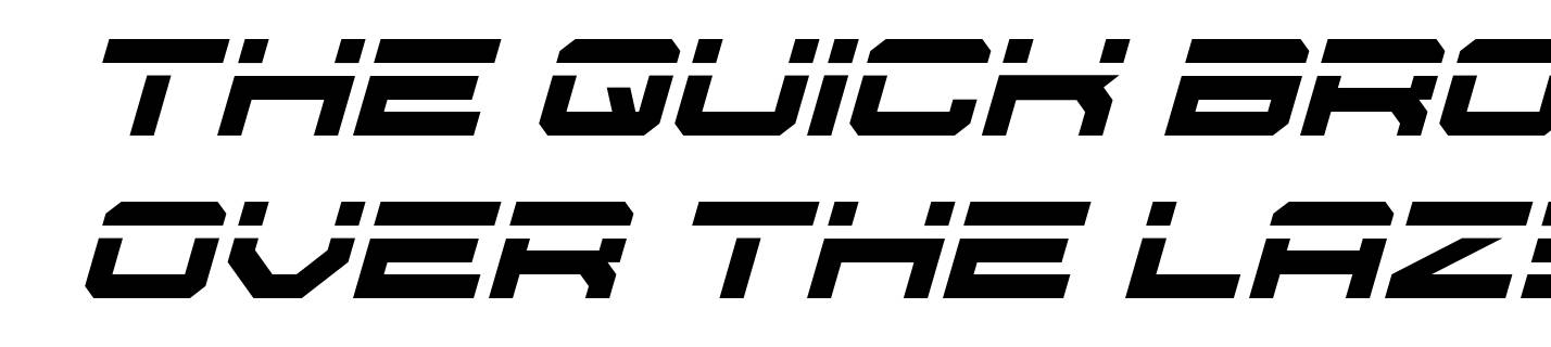 U.S.S. Dallas Laser Italic