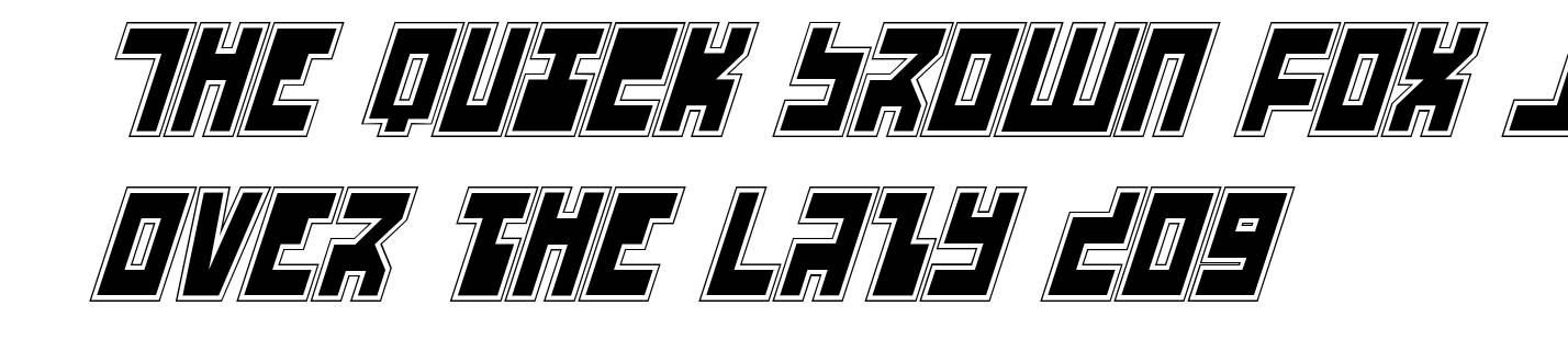 UFO Hunter Academy Italic