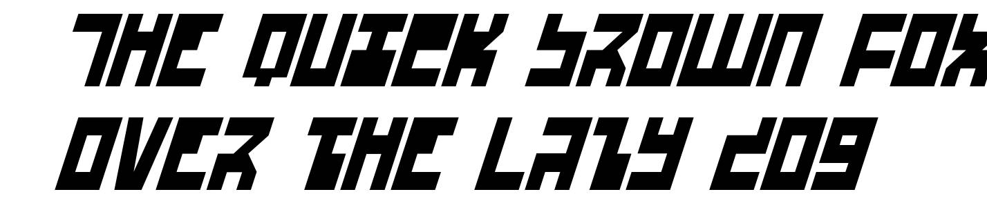 UFO Hunter Italic
