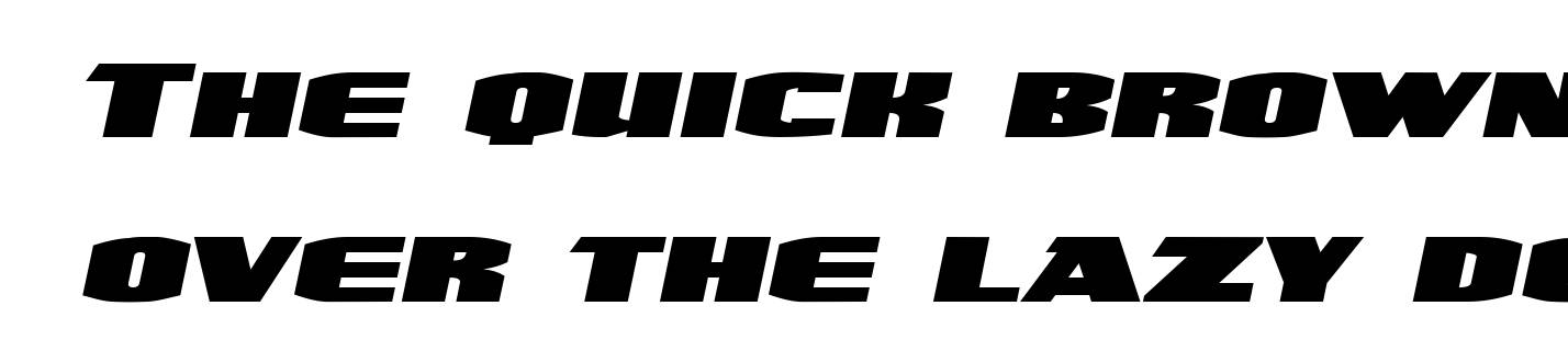 UltraViolent BB Italic