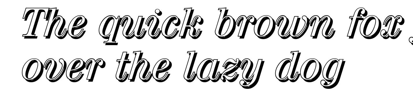 ValenciaShadow-Italic
