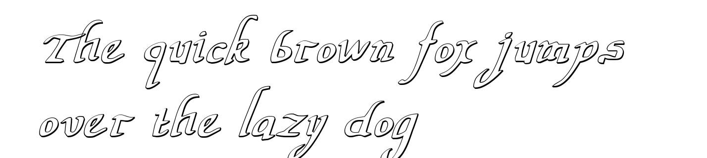 Valley Forge Outline Italic