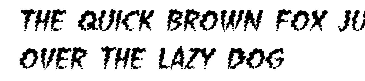 Vaporized BB Italic
