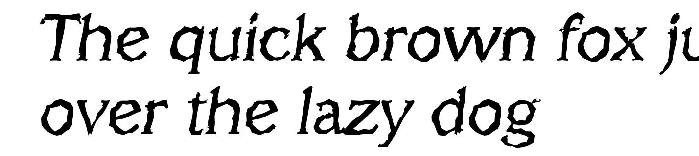 VeracruzRandom-Italic