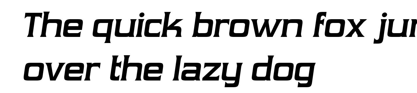 Vibrocentric Bold Italic