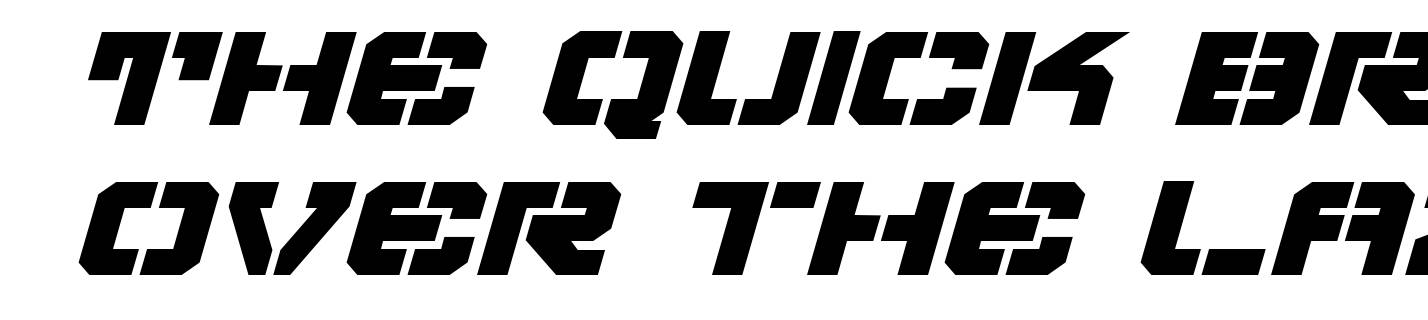 Vyper Bold Expanded Italic