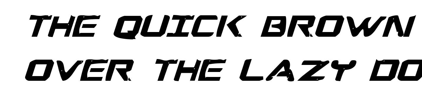 War Eagle Bold Italic