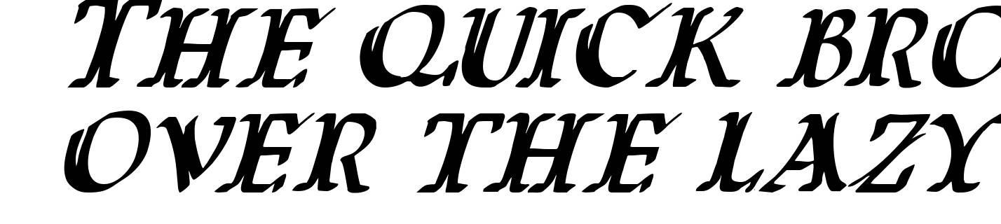 Wars of Asgard Condensed Italic