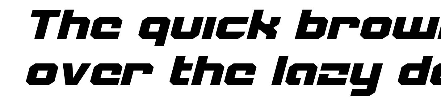 Weaponeer Expanded Italic