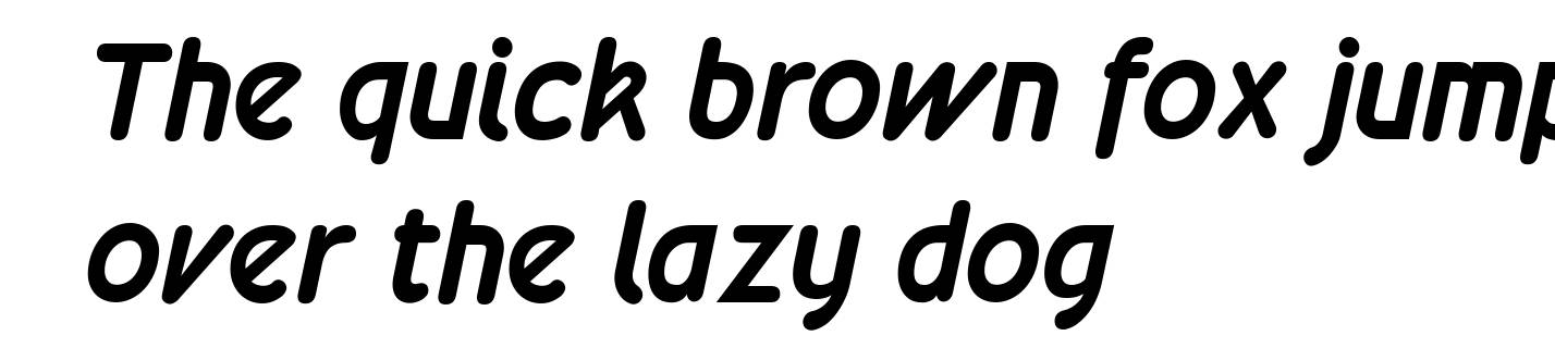 Wevli Bold Italic